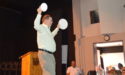 Capitol Caterers Donates Crockery and Cutlery