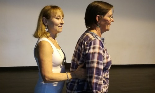  Michael & Karen Attenborough Conduct Actor’s Workshop