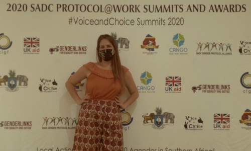 Asinakekelane Wins at Gender Links Summit